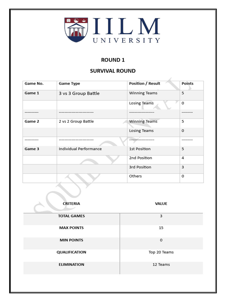 Point System | PDF