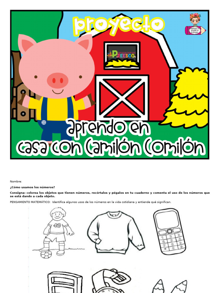 Anexo Proyecto Comilon Camilon 1-16 Oct | PDF