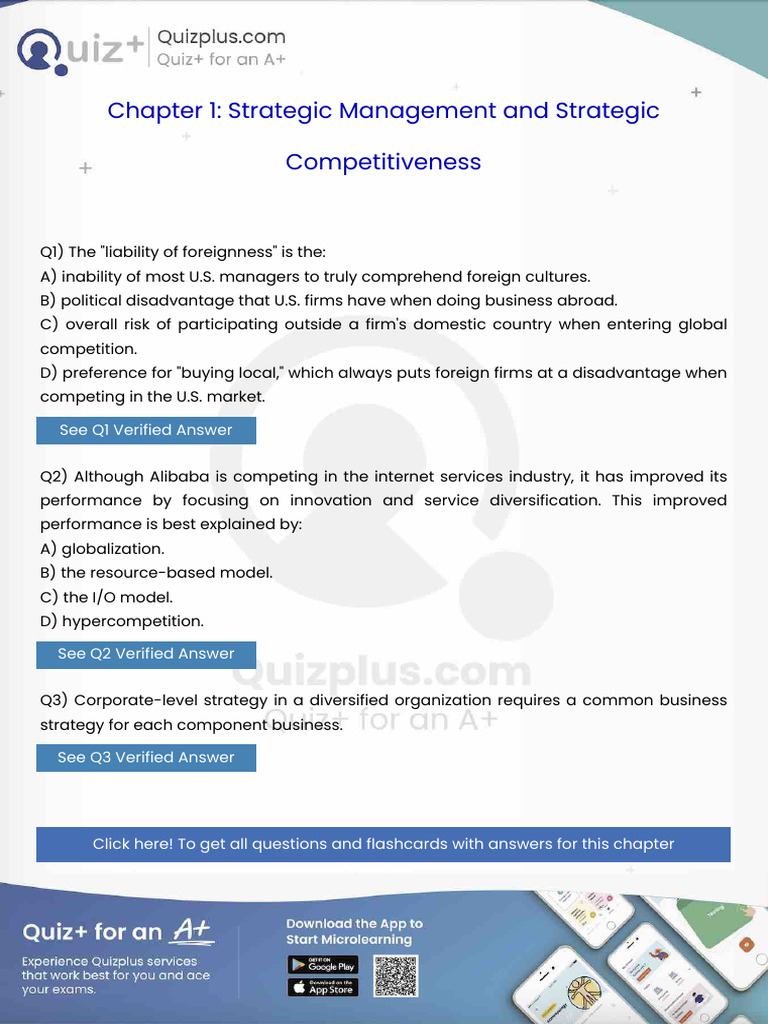 The Liability of Foreignness is The | PDF | Mergers And Acquisitions ...