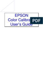Epson Color Calibrator User's Guide