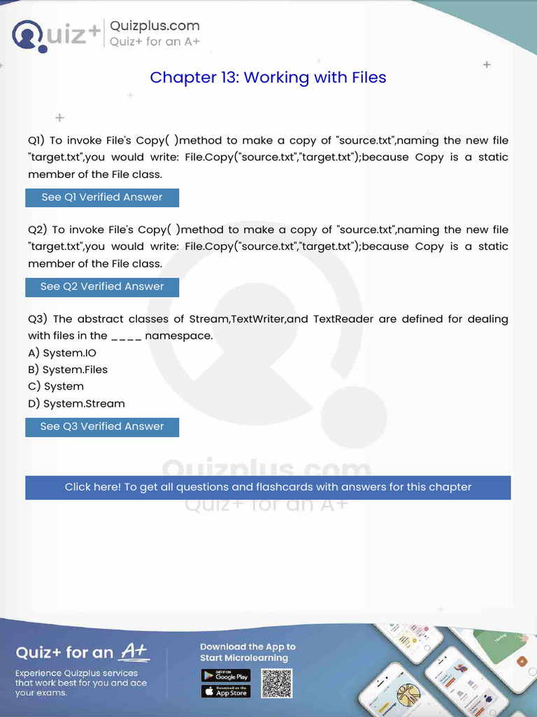 To Invoke Files Copy Method to Make a Copy of Sourcetxtnaming the New ...