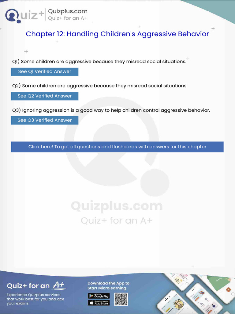 Some Children Are Aggressive Because They Misread Social Situations ...