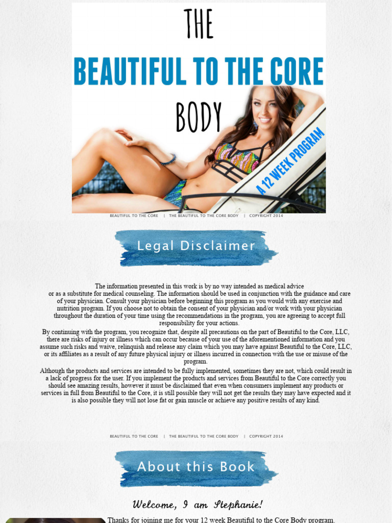 Beautiful to the Core | PDF | Dieting | Foods