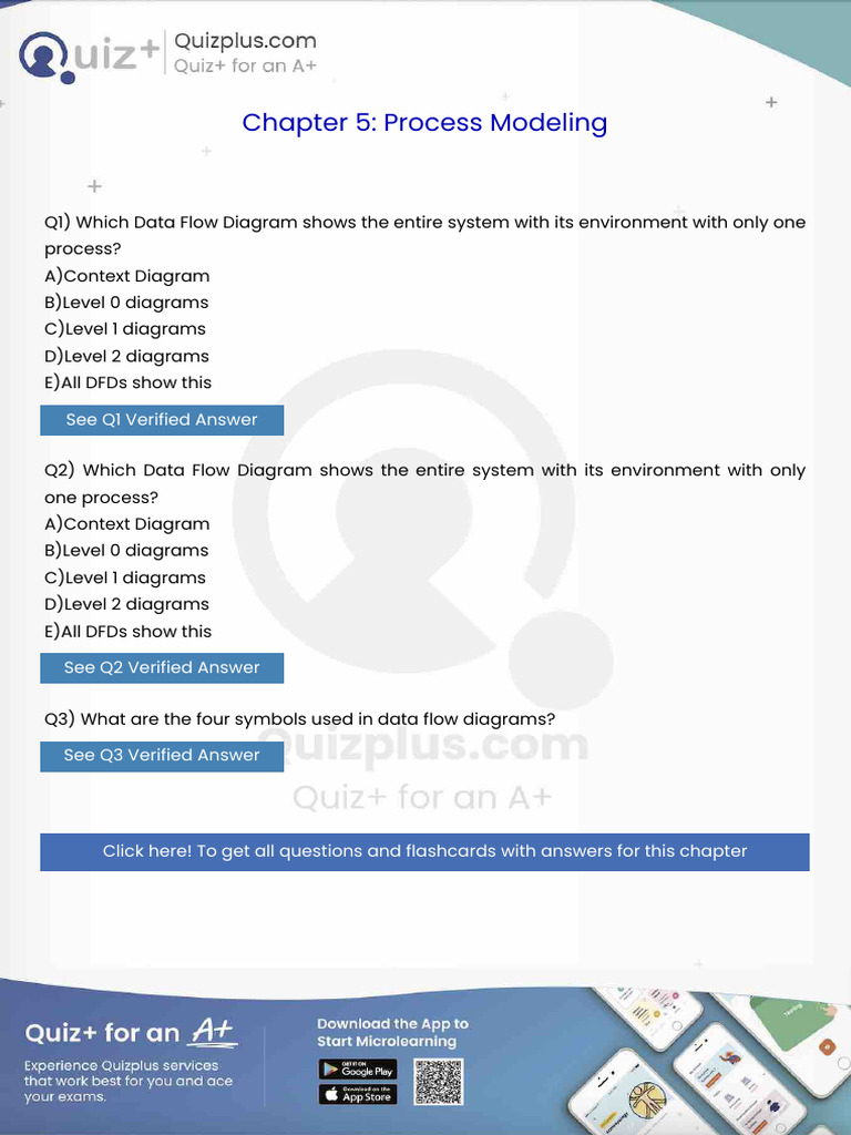 Which Data Flow Diagram Shows the Entire System With Its Environment ...