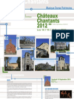CHATEAUX CHANTANTS 2012, Tarn-et Garonne, Midi-Pyrenees France