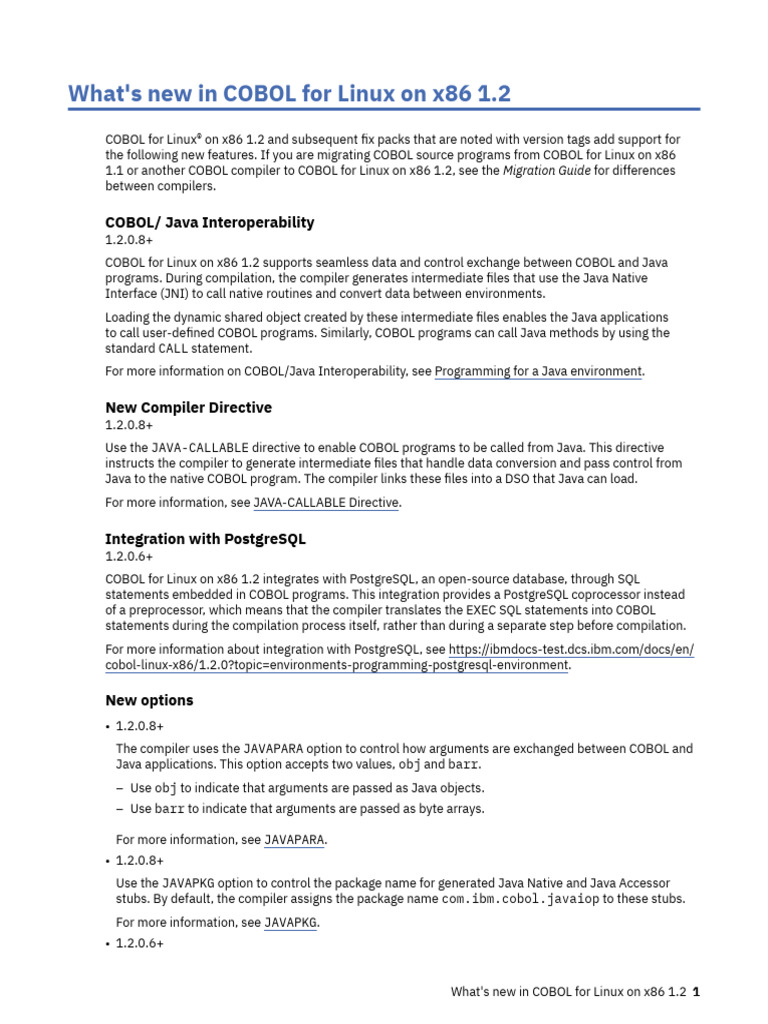 whats-new | PDF | Postgre Sql | Java (Programming Language)