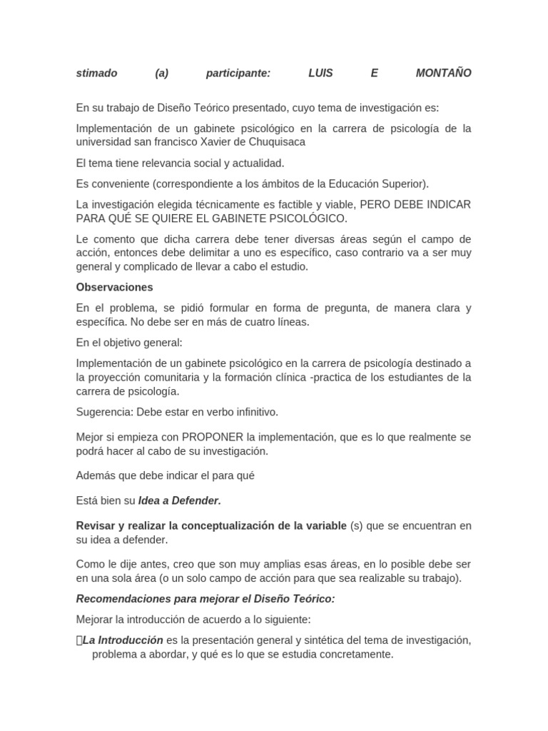 Proyecto de Diplomado Corregido - Copia | PDF | Sicología | Science