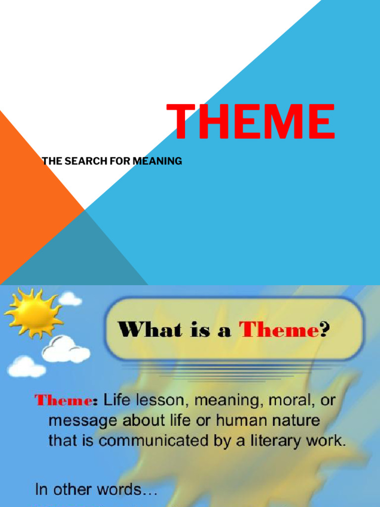 ESLC Theme Lesson.pptx | PDF