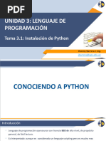 Instalación de Python y IDLE paso a paso | PDF | Python (lenguaje de ...