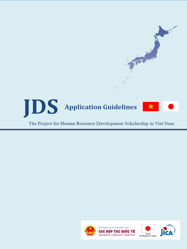 Application Guidelines JDS2023 | PDF | Policy | Infrastructure