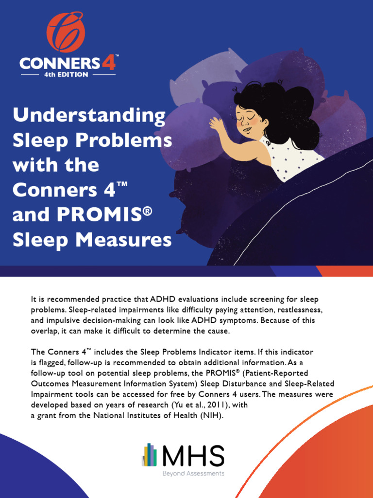 ADHD and PROMIS Sleep Assessment | PDF | Attention Deficit ...