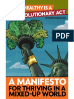 Manifesto-Being Healthy is a Revolutionary Act