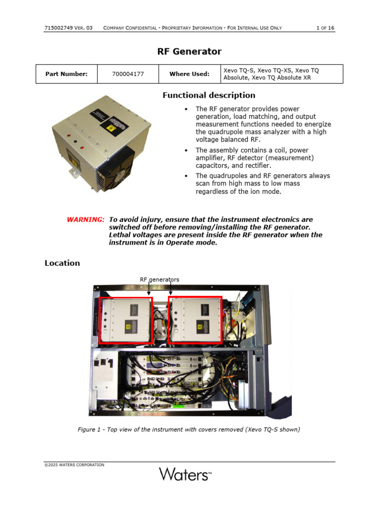 RF Generator | PDF | Amplifier | Field Effect Transistor