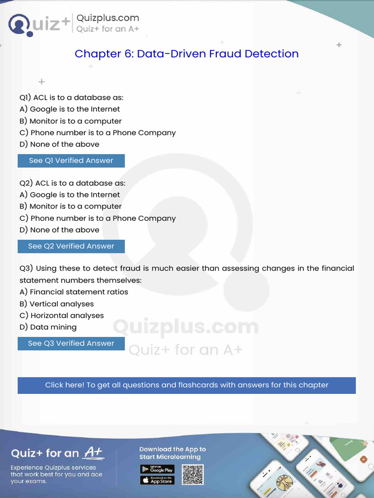 Acl is to a Database As | PDF | Fraud | Audit