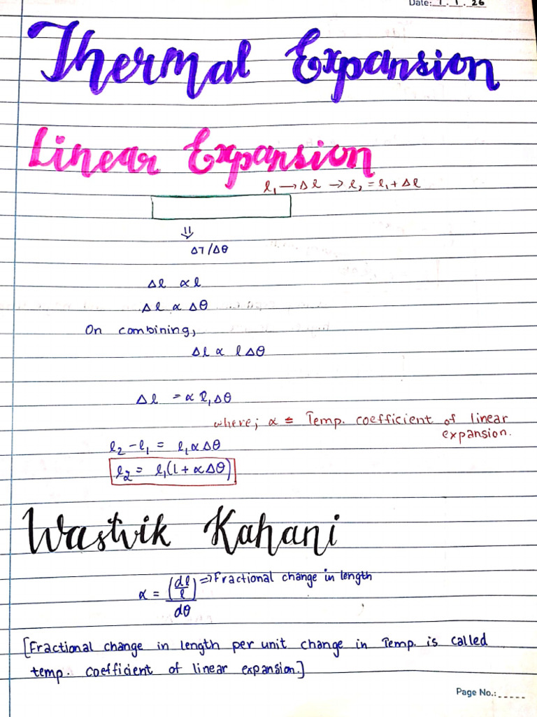 Thermal Expansion 2026 | PDF