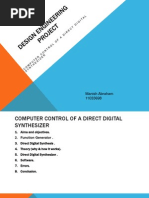 Design Engineering Project Direct Digital Synthesizer 