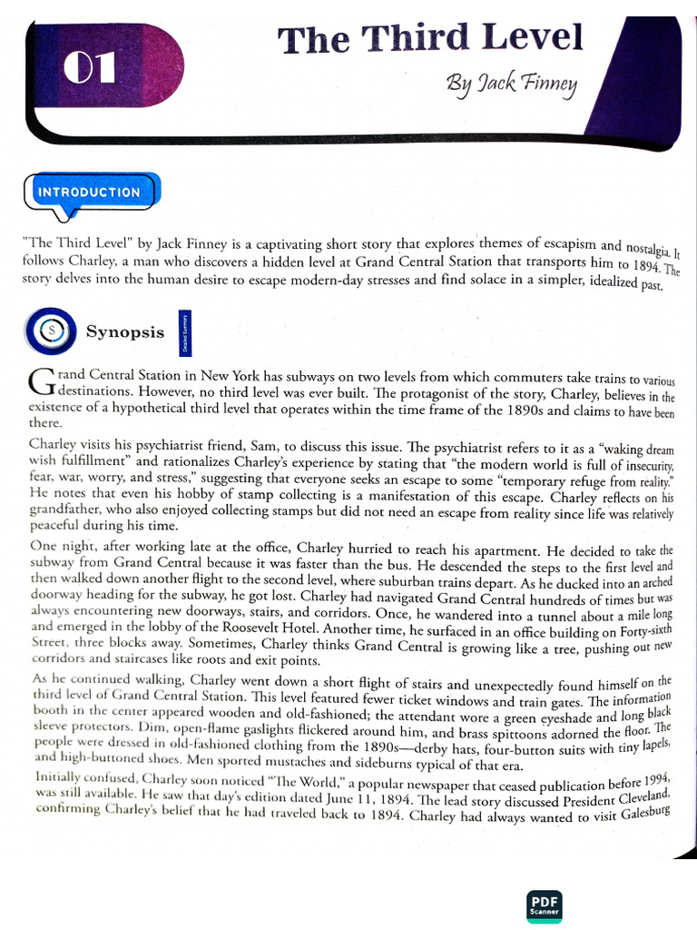 The Third Level - Notes | PDF