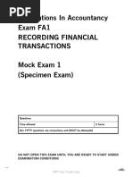 ACCA Approved Employer PER Form | PDF | Accounting | Accountant