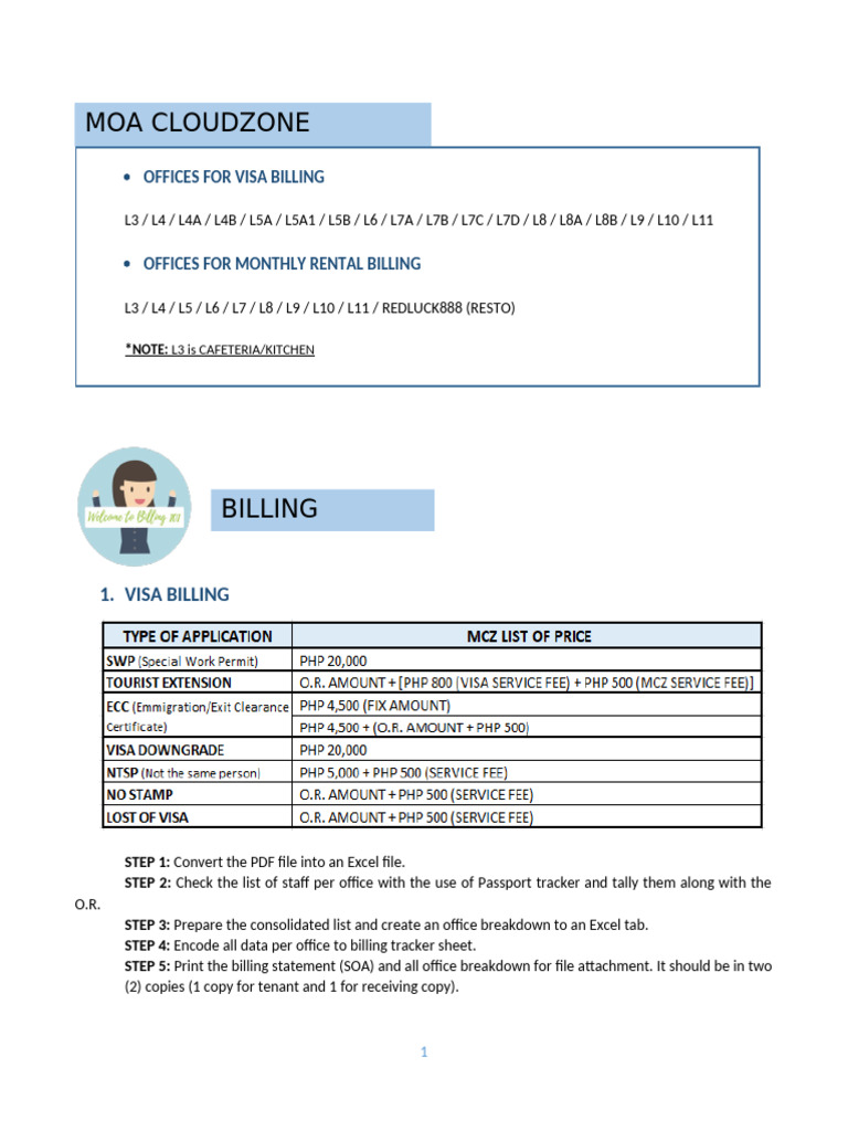 Billing Process | PDF