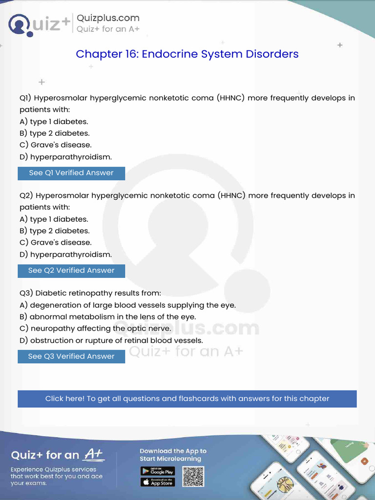 Hyperosmolar Hyperglycemic Nonketotic Coma Hhnc More Frequently ...