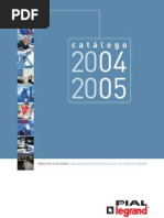 Catálogo PIAL LEGRAND