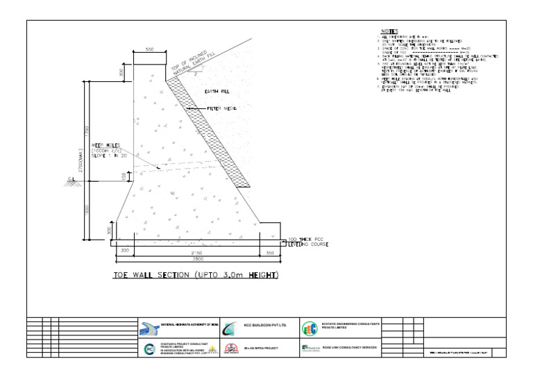 TOE WALL | PDF