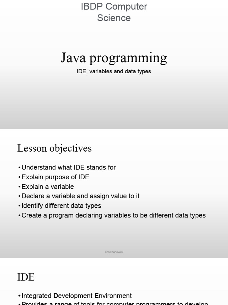 Naira MATHRAWALA [12R21] - 01 Variables and Data Types | PDF | Data ...