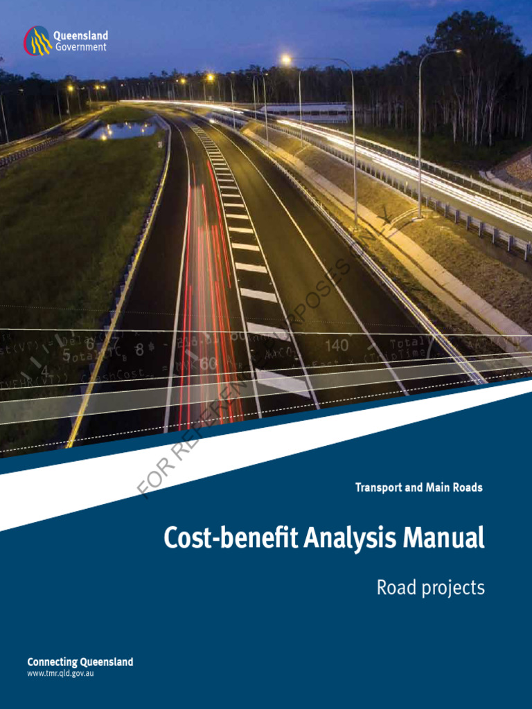 Cost Benefit Analysis Manual Road Projects | PDF | Cost–Benefit ...