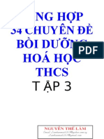 34 chuyen de  BDHSG hoa tập3