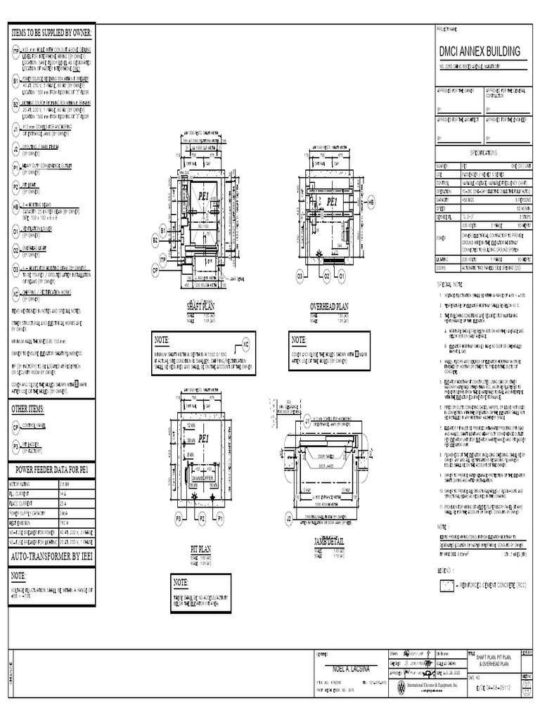 IEEI Shop Drawing | PDF