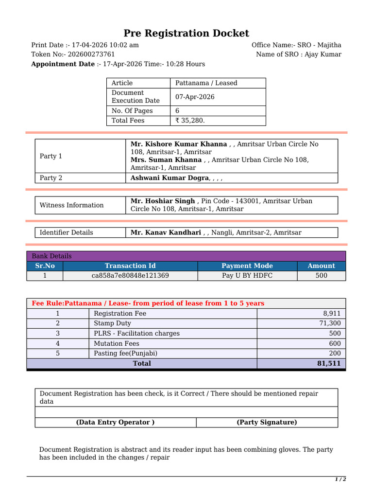doc_202600273761(1) | PDF | Payments