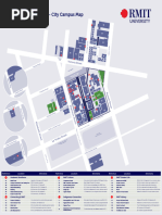 RMIT City Campus Mobility Map | PDF | Melbourne | Universities And Colleges