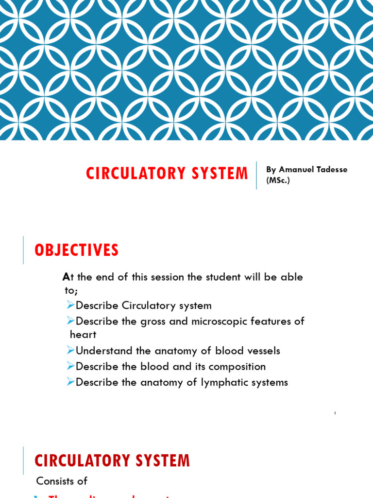 5 Circulatory System for Nursing | PDF | Heart Valve | Atrium (Heart)