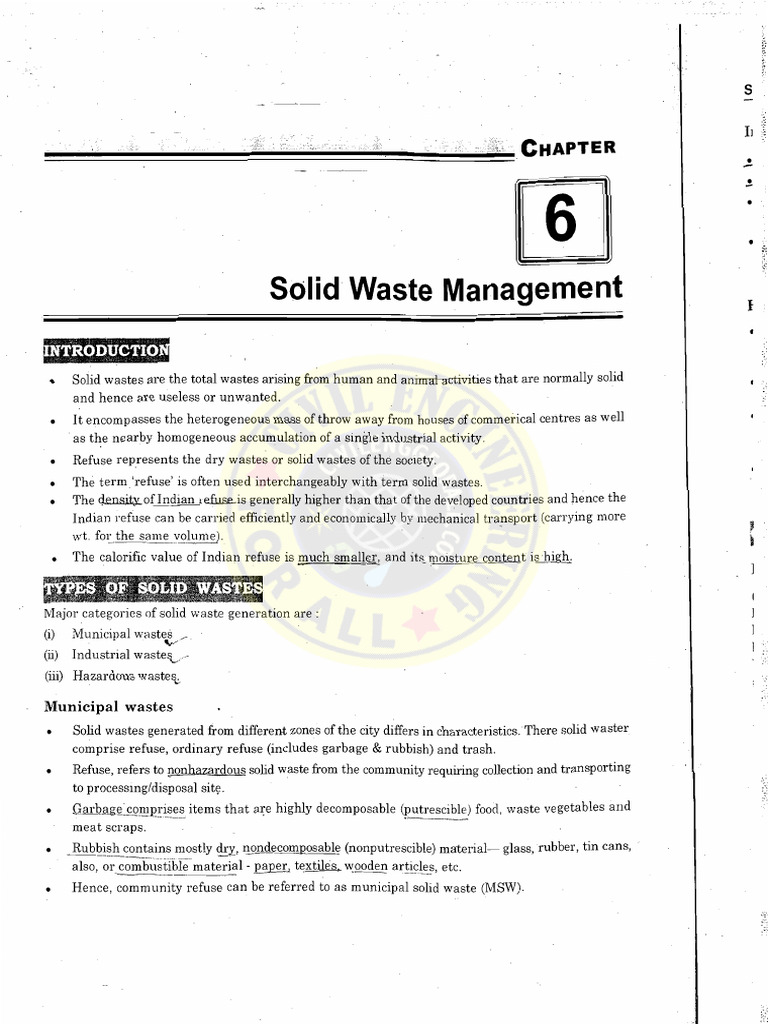 Solid Waste Management | PDF