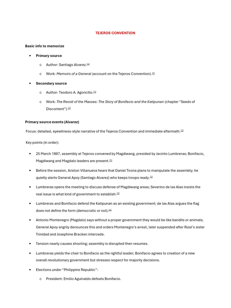 Hist Notes | PDF | Philippines