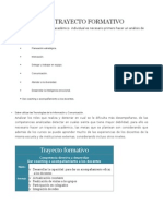 Trayecto Formativo