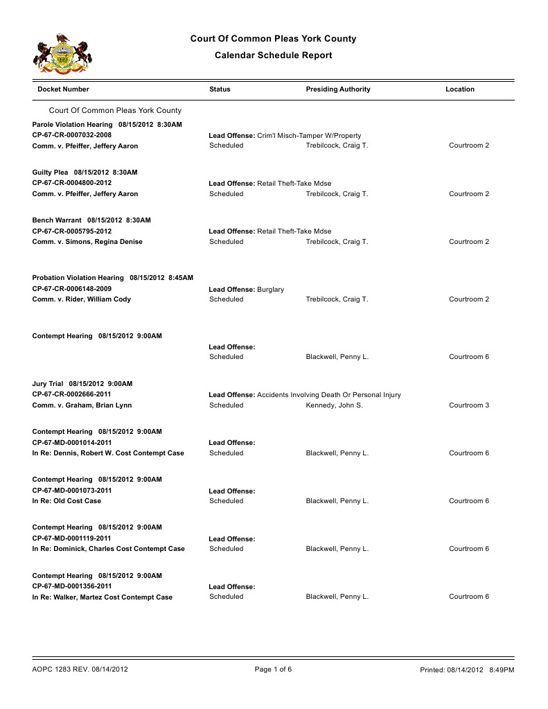 york-county-court-schedule-for-aug-15-pdf-courtroom-contempt-of