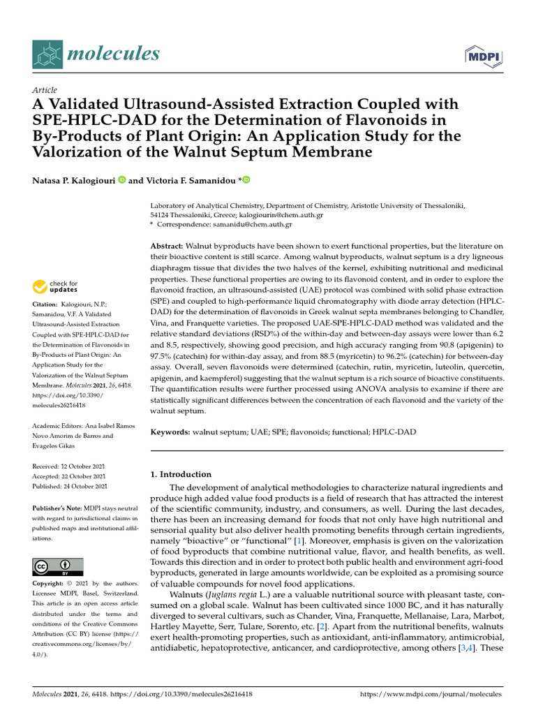 Artigo | PDF | Detection Limit | Analytical Chemistry