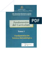 Fundamentos Del Currículo