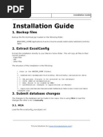 ExcelConfigInstallGuide-v1