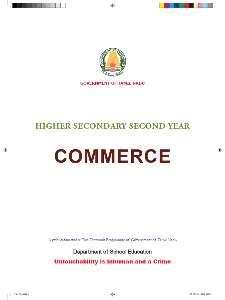 12th Commerce EM Text | PDF | Entrepreneurship | Knowledge