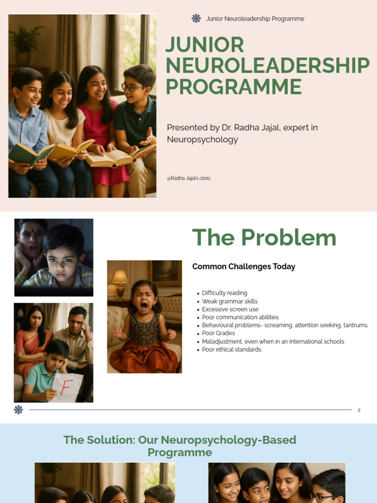 Presentation - Junior Neuroleadership Programme | PDF | Learning ...