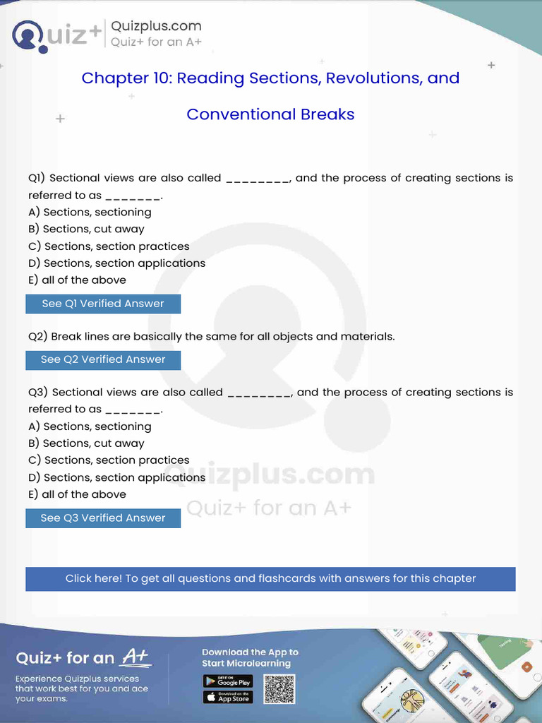 Sectional Views Are Also Called and the Process of Creating Sections is ...