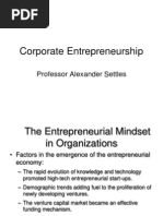 Lecture 2 Corporate Entrepreneurship