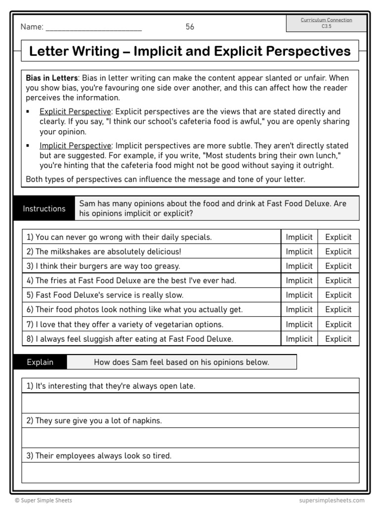 Implicit and Explicit Letter Reading | PDF