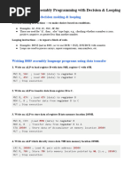 8085 Assembly Language Programs Guide | PDF | Assembly Language ...