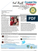 Aug 15, 2012 Weekly Bulletin - Crystal City-Pentagon Rotary Club