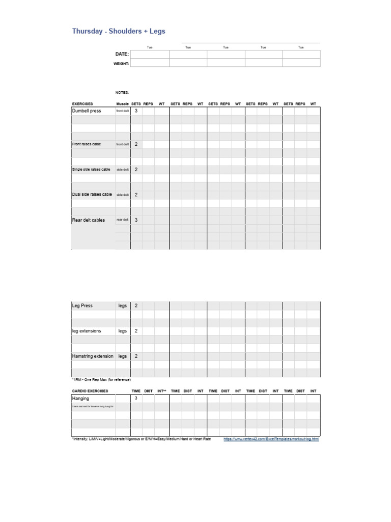 2 - WorkoutLog | PDF