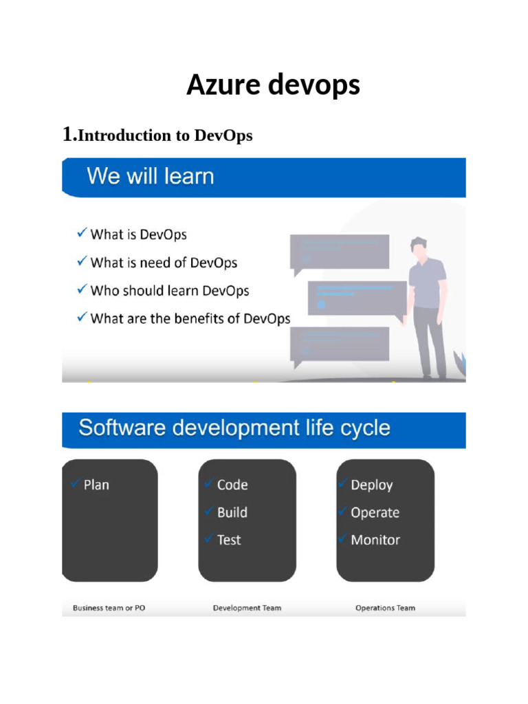 Azure Devops | PDF | System Software | Information Technology