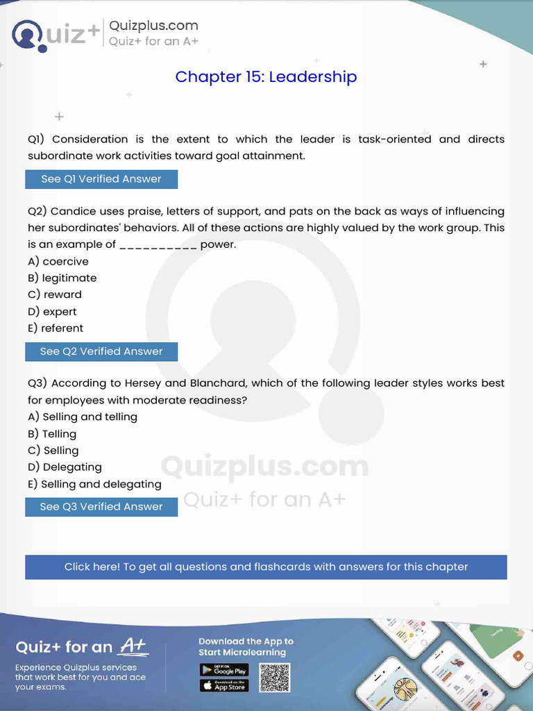Consideration is the Extent to Which the Leader is Taskoriented and ...